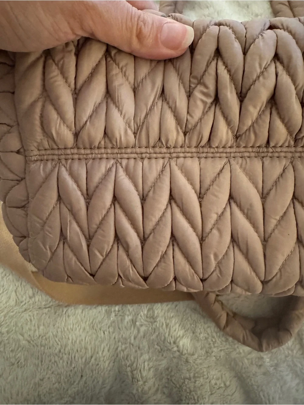 Happ plush quilted